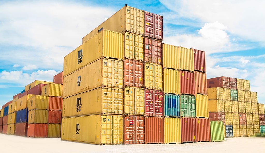 Reports container throughput performance for year